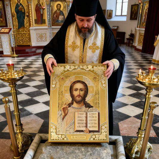 Η Θαυματουργή Εικόνα με τη Μορφή του Σωτήρα